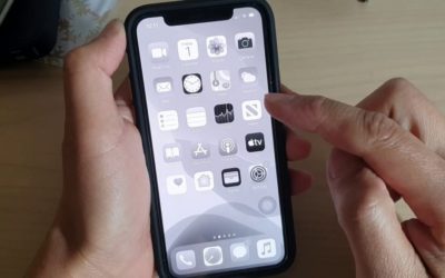 Cómo quitar la pantalla en blanco y negro en un iPhone