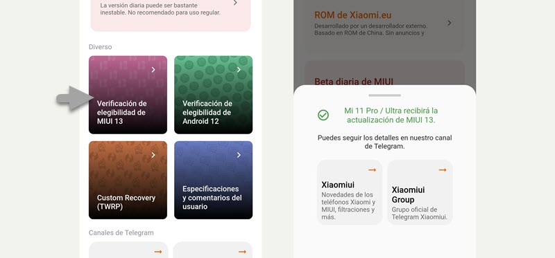 Cómo saber si tu móvil Xiaomi es compatible con MIUI 13 3