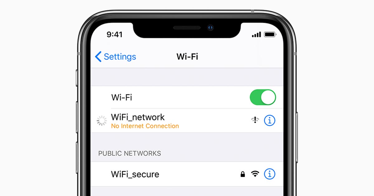 Problemas de Wi-Fi en el iPhone 13