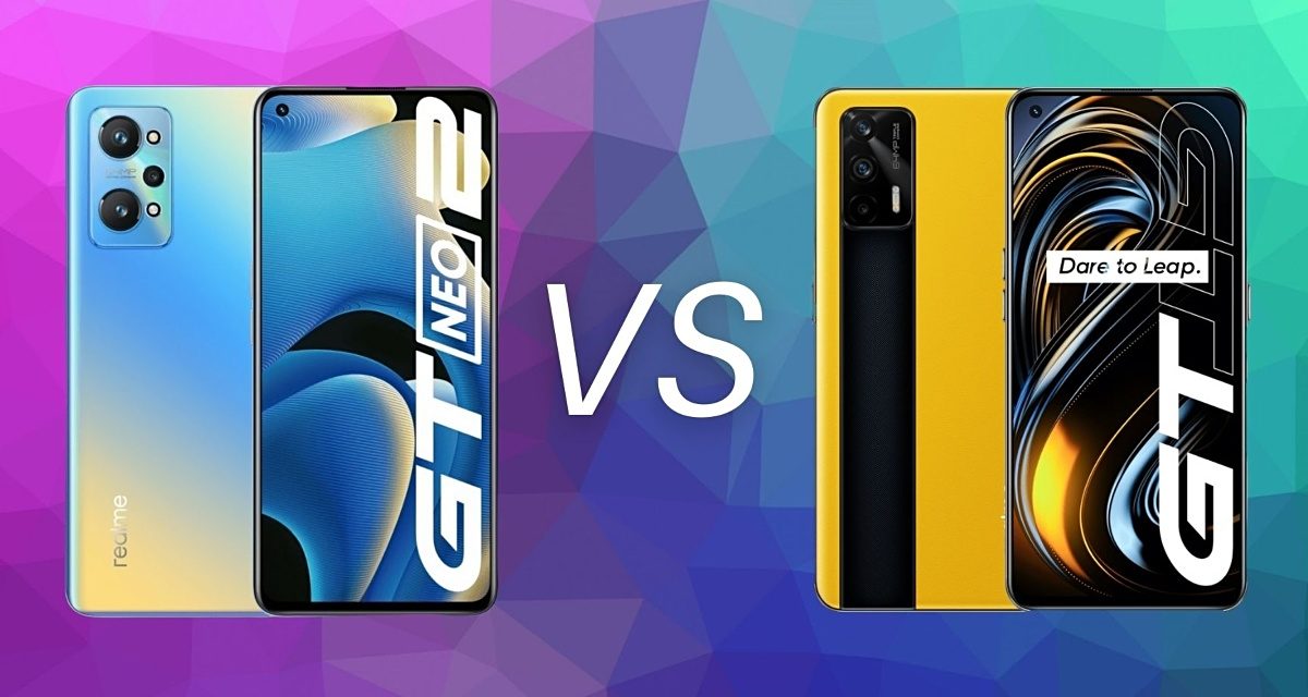 realme GT Neo 2 vs realme GT, diferencias y cuál es mejor