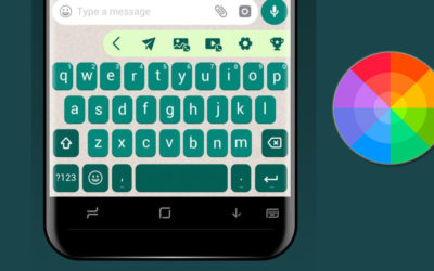 Cómo cambiar el color del teclado de WhatsApp en Android