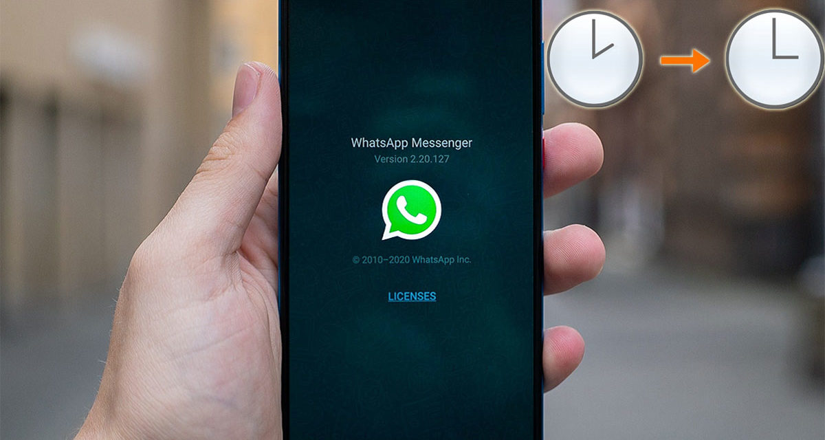 Cómo cambiar la hora del WhatsApp en Android