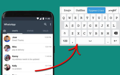 Cómo usar fuentes personalizadas en WhatsApp para cambiar el tipo de letra