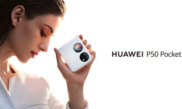 Huawei P50 Pocket, pantalla flexible, diseño vistoso y gran cámara
