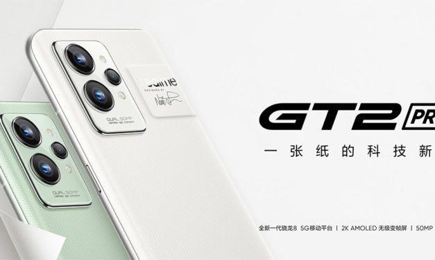 Realme GT 2 Pro, pantalla 2K y procesador Qualcomm 8 Gen 1 y acabado en papel