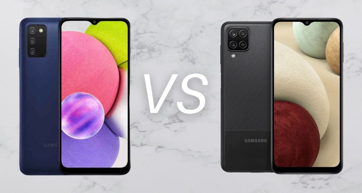 Samsung Galaxy A03s vs A12, diferencias y cuál es mejor en 2022