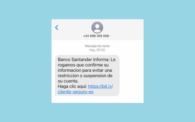 Mucho cuidado con el falso SMS del 686305658 del Banco Santander, he aquí la explicación