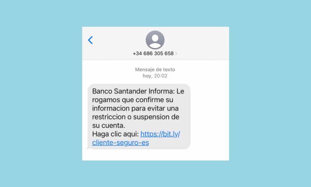 Mucho cuidado con el falso SMS del 686305658 del Banco Santander, he aquí la explicación