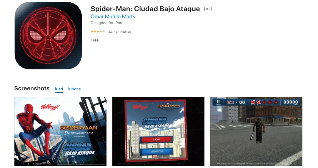 Spider Man Ciudad Bajo Ataque