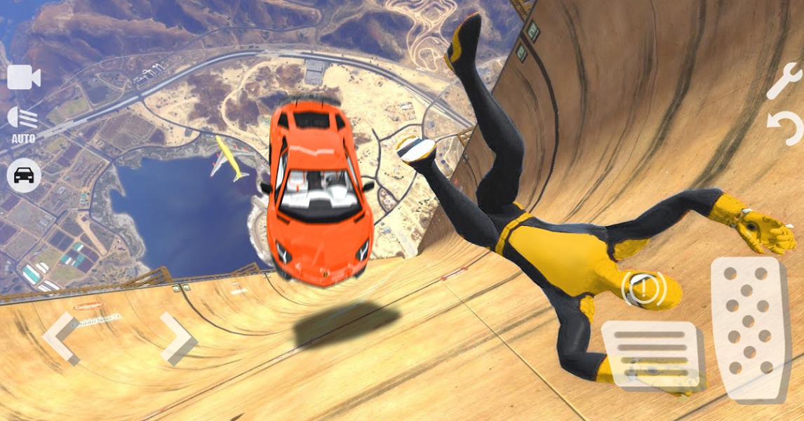 Spider Superhero Car Stunts Car Driving Simulator