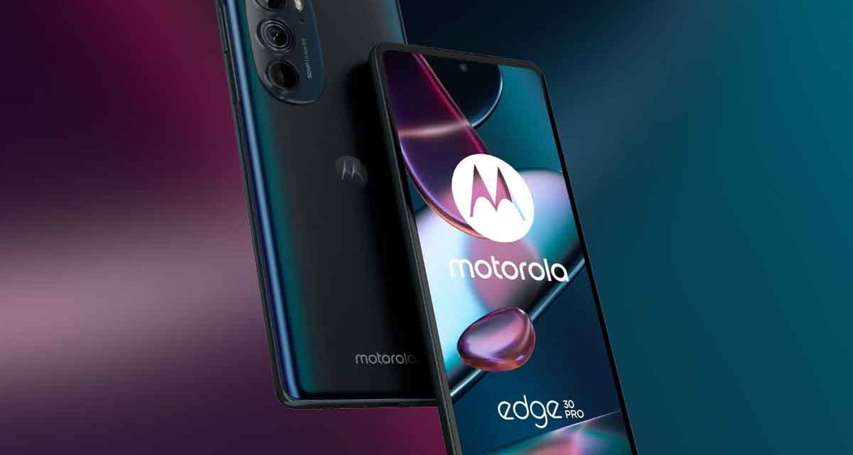 Cámara frontal de 60 megapíxeles y lo más potente de Qualcomm, el Motorola Edge 30 Pro es oficial