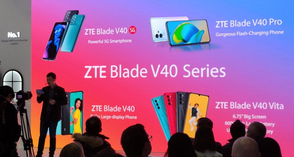 ZTE renueva la familia Blade al completo: Blade V40, V40 5G, V40 Pro y V40 Vita