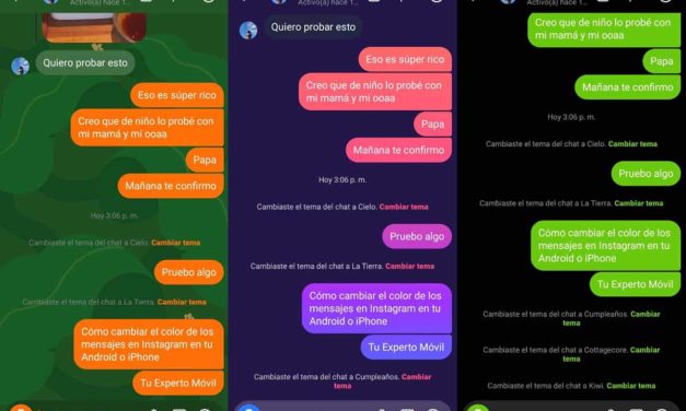 ¿Se puede cambiar el color de los mensajes de Instagram en Android y iPhone en 2022?
