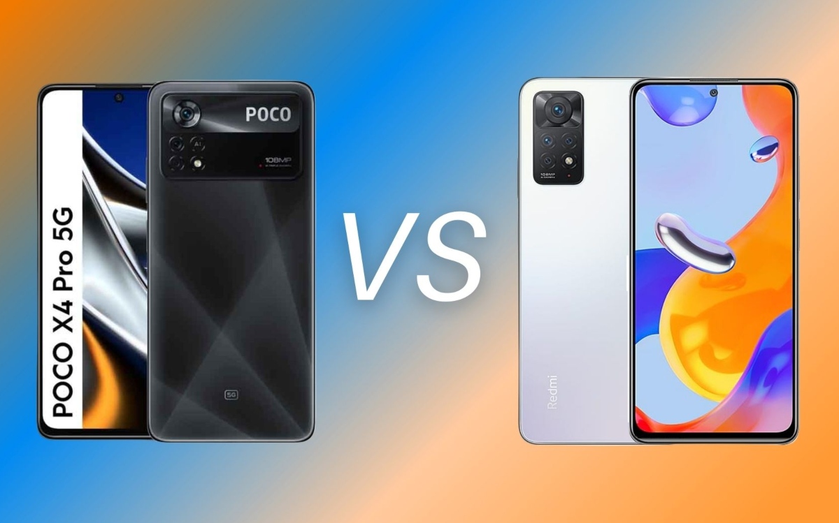 Poco X4 Pro vs Xiaomi Redmi Note 11 Pro, diferencias, comparativa y cuál es mejor