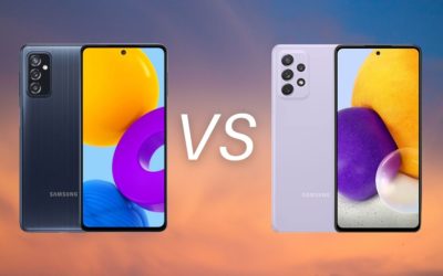 Samsung Galaxy M52 vs A72, diferencias, comparativa y cuál es mejor