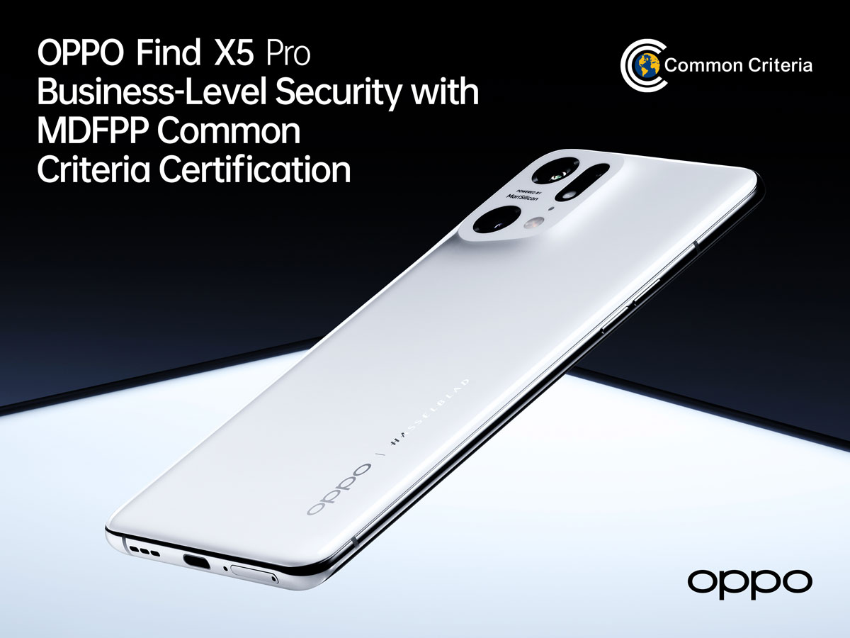 OPPO Find X5 Pro certificado Common Criteria