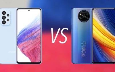 Samsung Galaxy A53 vs Poco X3 Pro, diferencias, comparativa y cuál es mejor