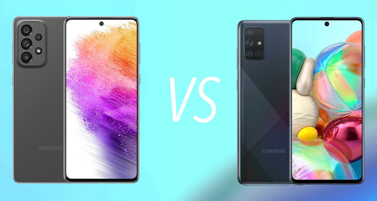 Samsung Galaxy A73 vs A71, diferencias, comparativa y cuál es mejor