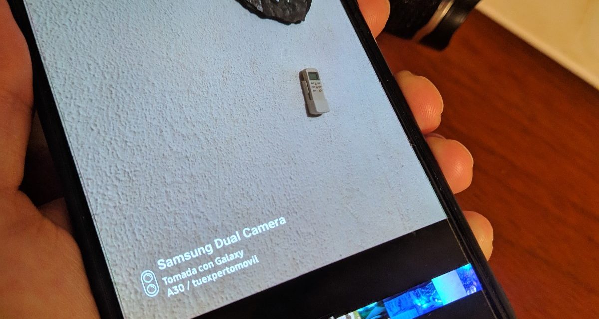Cómo activar la marca de agua en fotos en un móvil Samsung