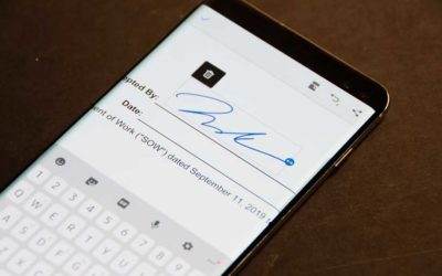 Cómo firmar documentos en iOS y Android