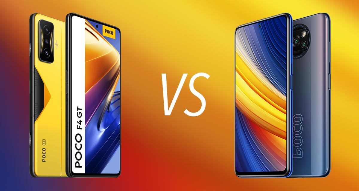 Poco F4 GT vs X3 Pro, diferencias, comparativa y cuál es mejor