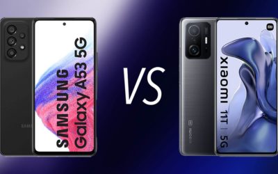 Samsung Galaxy A53 vs Xiaomi 11T, diferencias, comparativa y cuál es mejor