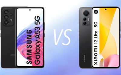 Samsung Galaxy A53 vs Xiaomi 12 Lite, diferencias, comparativa y cuál es mejor