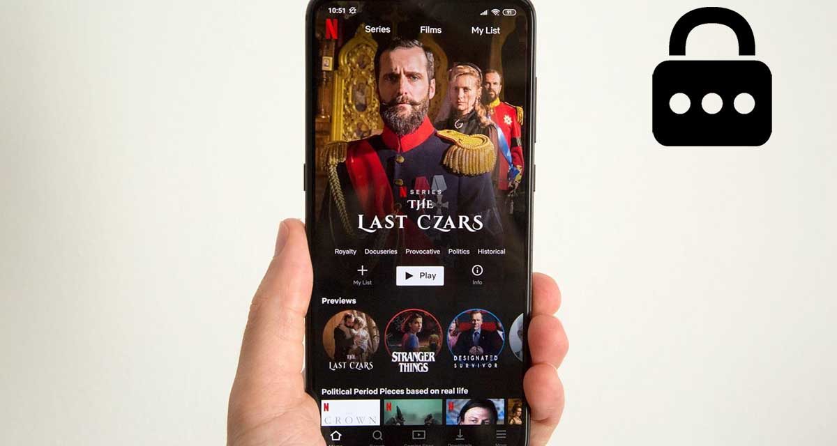Cómo cambiar la contraseña de Netflix desde el móvil celular
