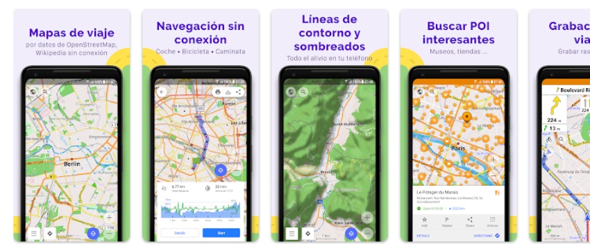 OsmAnd — Mapas y GPS sin conexión