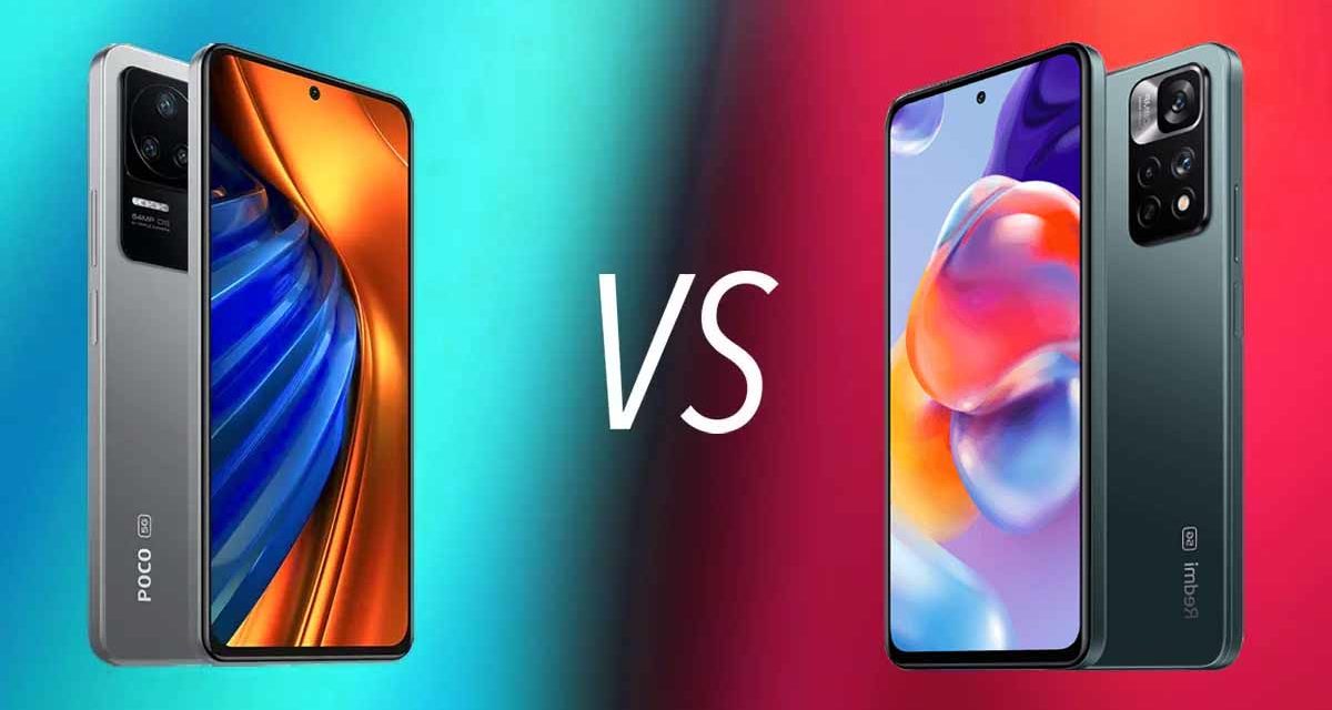Poco F4 vs Xiaomi Redmi Note 11 Pro Plus, diferencias, comparativa y cuál es mejor