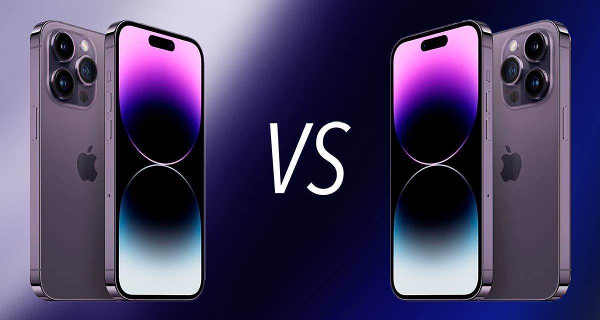 iPhone 14 Pro vs 14 Pro Max, diferencias, comparativa y cuál es mejor