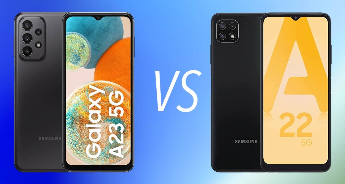 Samsung Galaxy A23 5G vs A22 5G, diferencias, comparativa y cuál es mejor