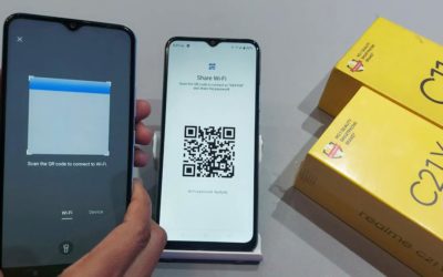 Cómo escanear un código QR en realme con la cámara