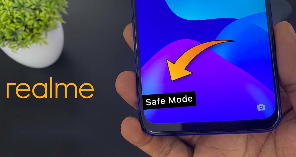 Cómo quitar el Modo Seguro en un móvil realme