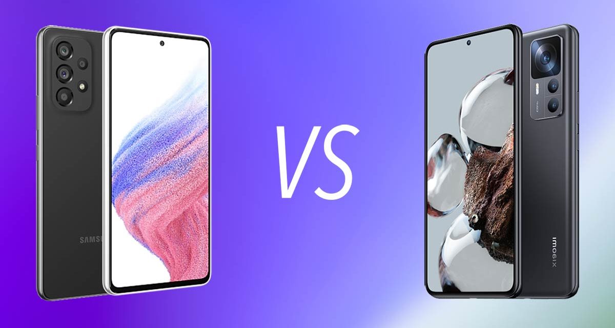 Samsung Galaxy A53 vs Xiaomi 12T, diferencias, comparativa y cuál es mejor