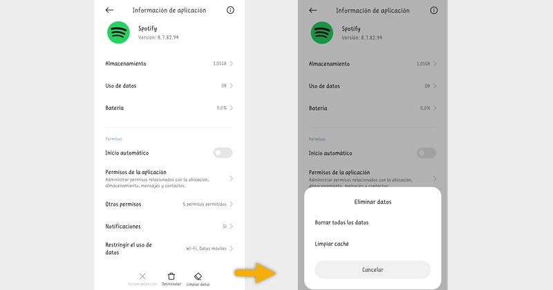 Spotify se cierra solo en Android, 5 posibles soluciones 3