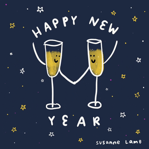 30 GIFs animados de Feliz Año Nuevo 2023 para enviar por WhatsApp 7