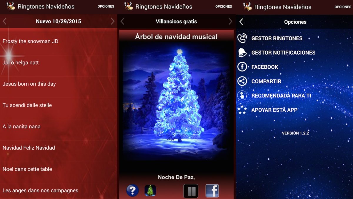 5 aplicaciones de sonidos de Navidad para descargar en Android 2