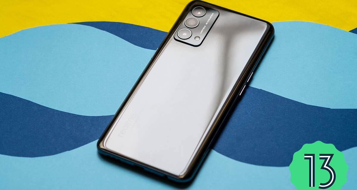 ¿Cuándo va a actualizar el realme GT Master Edition a Android 13?