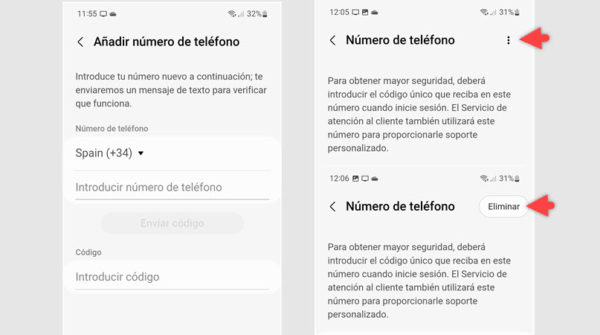 Cambiare Numero Di Telefono Personale Samsung Account