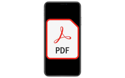 Cómo crear un acceso directo de un PDF en iPhone