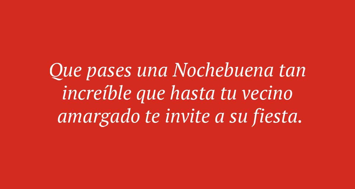 81 frases de Nochebuena para enviar por WhatsApp: cortas, graciosas, para amigos, para mi amor, para la familia…