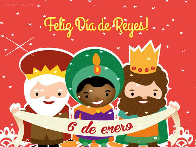 20 GIFs de Reyes Magos animados