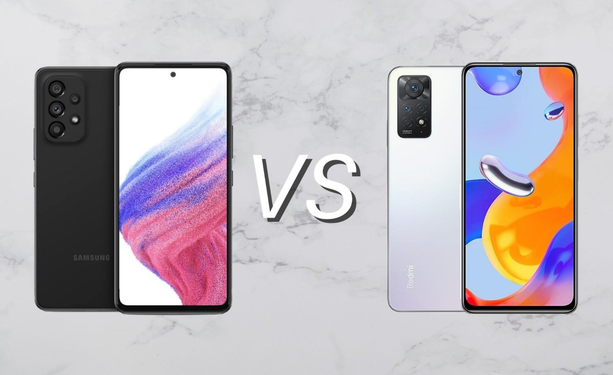 Samsung Galaxy A53 vs Xiaomi Redmi Note 11 Pro, diferencias, comparativa y cuál es mejor