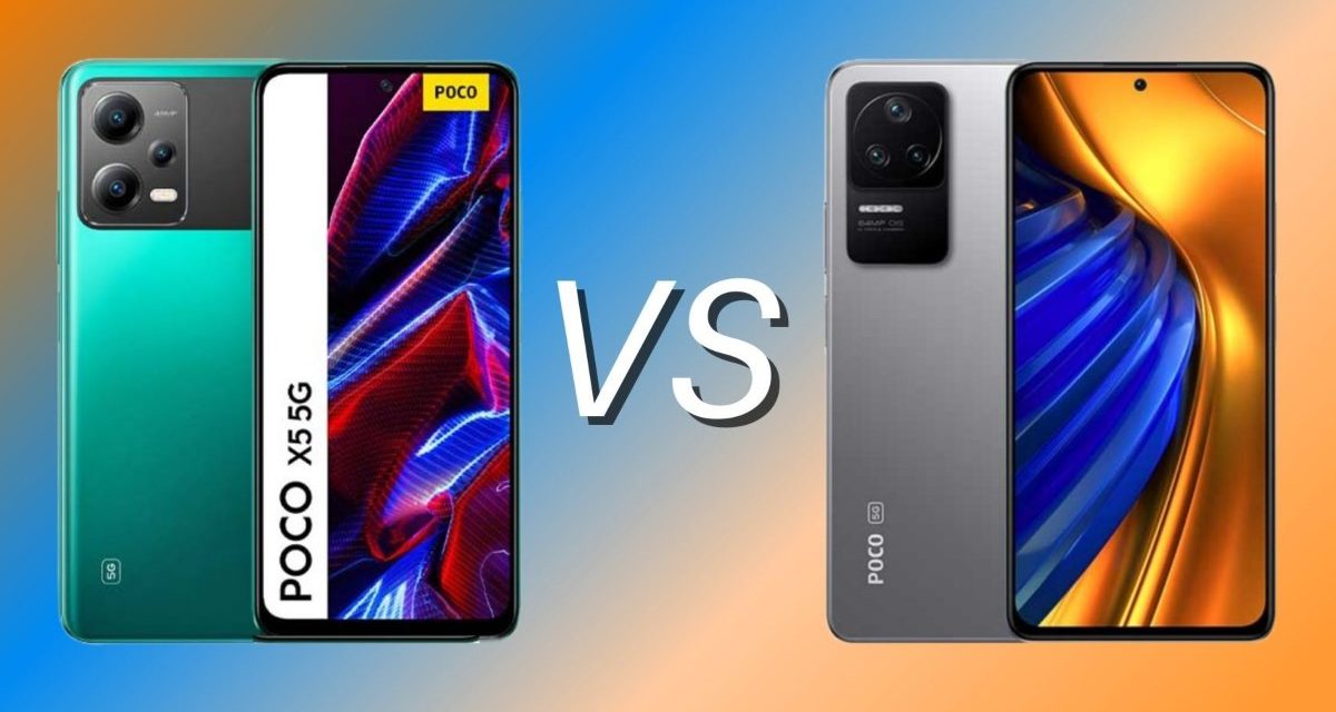 Poco X5 vs Poco F4, diferencias, comparativa y cuál es mejor