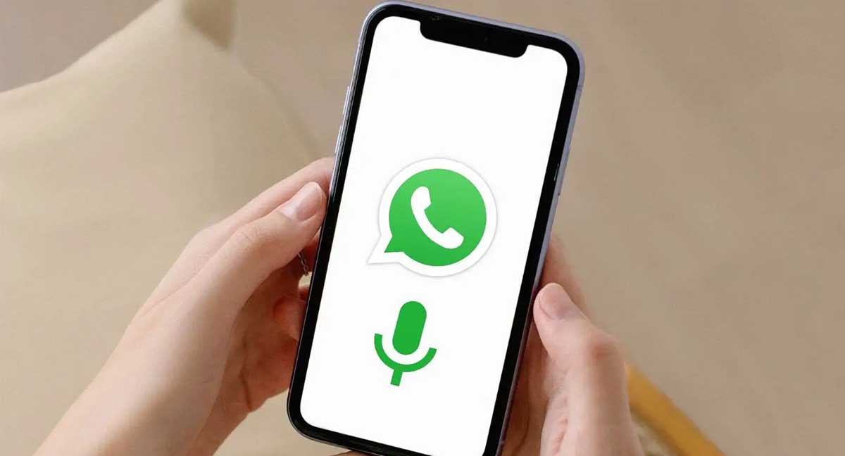 poner una nota de voz en el estado de WhatsApp en iPhone
