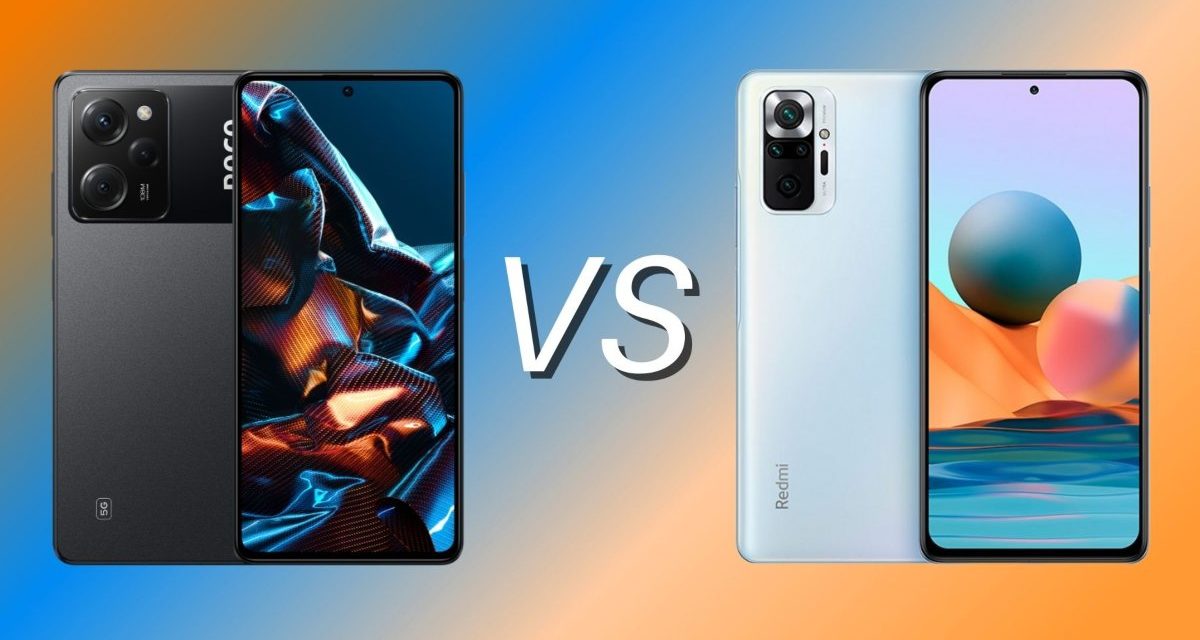Poco X5 Pro vs Xiaomi Redmi Note 10 Pro, diferencias, comparativa y cuál es mejor