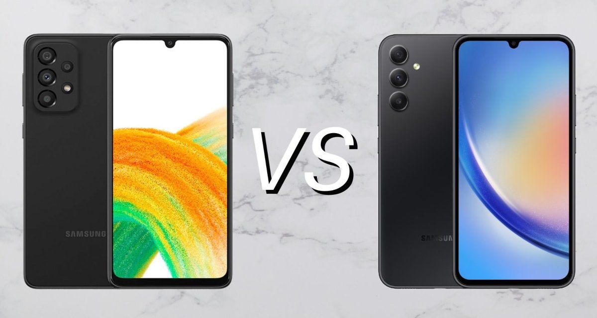 Samsung Galaxy A33 vs A34, diferencias, comparativa y cuál es mejor
