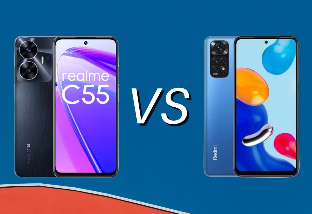realme C55 vs Xiaomi Redmi Note 11, diferencias, comparativa y cuál es mejor