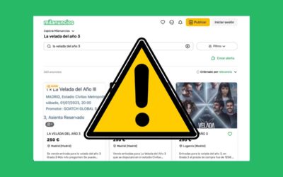 Entradas de La Velada del Año 3 en la app de Milanuncios, viagogo o StubHub: ten mucho cuidado